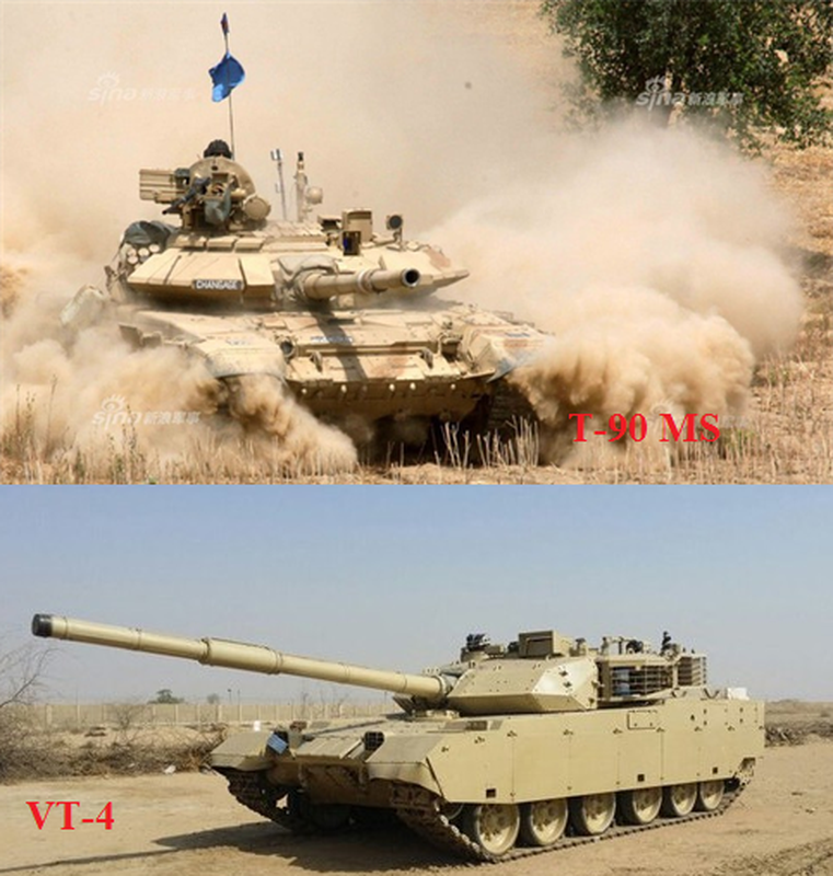 Pakistan mua 300 xe tang VT-4 de dau voi 1000 chiec T-90S cua An Do-Hinh-5