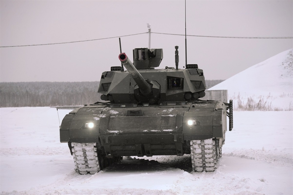 Xe tang T-14 Armata nang cap se mang phao 152mm sieu khung-Hinh-4