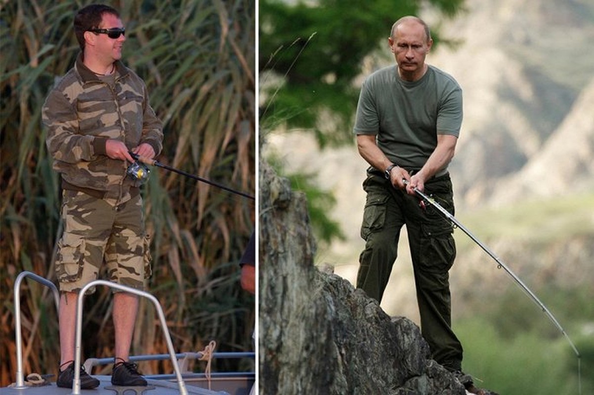 Loat hinh chung minh Tong thong Putin va ong Medvedev rat hop nhau-Hinh-7