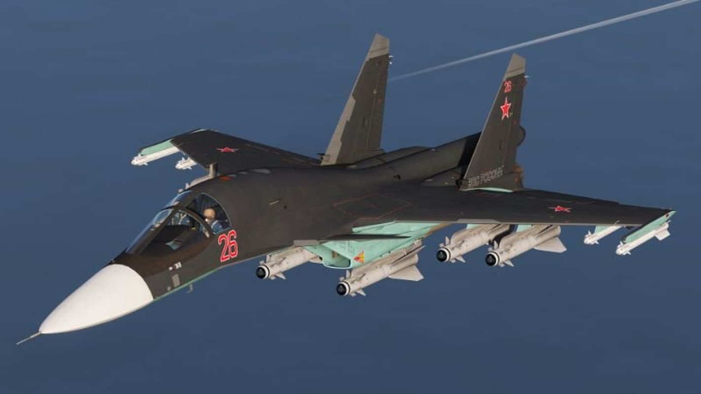 Nga bat ngo dua 17 tiem kich bom Su-34 toi bien gioi Ukraine-Hinh-2