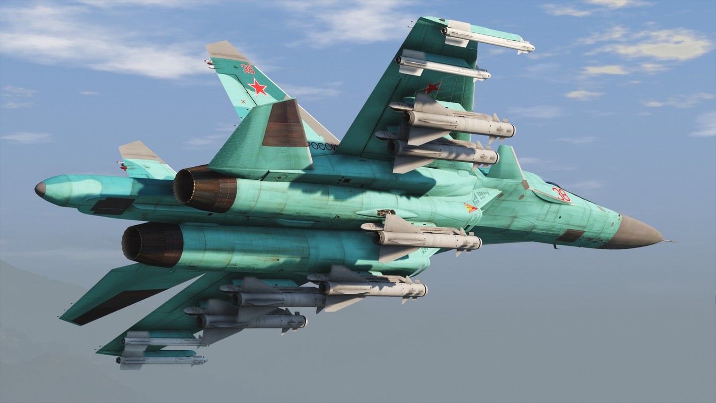 Nga bat ngo dua 17 tiem kich bom Su-34 toi bien gioi Ukraine-Hinh-6