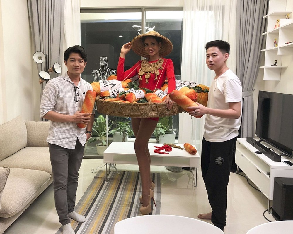 H'Hen Nie “nhi nho” trong hau truong chon trang phuc thi Miss Universe-Hinh-3