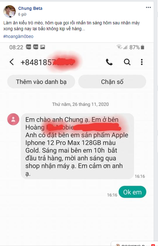 iPhone 12 chinh hang ve Viet Nam: Khach “than” Cellphones, Hoang Ha, Lazada... “lat mat”-Hinh-6