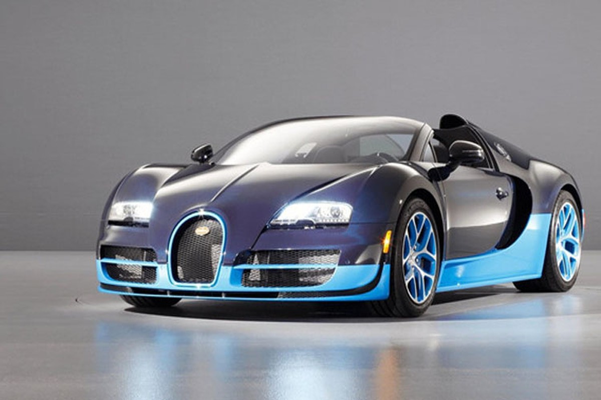 Choang voi noi that Bugatti Veyron 