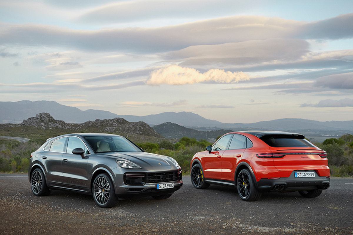 Porsche Cayenne Coupe 2020 tu 4,9 ty dong 