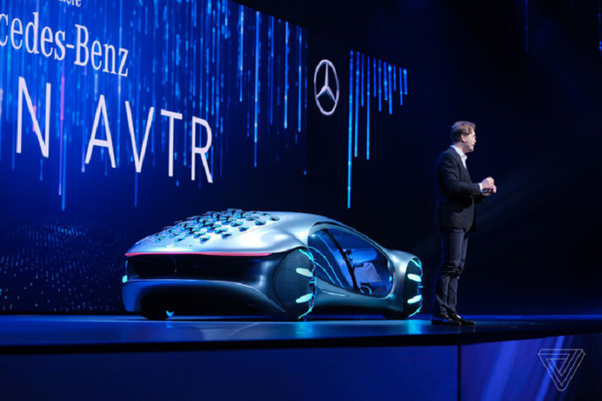 Mercedes-Benz Vision AVTR concept, xe tuong lai phong cach Avatar-Hinh-2