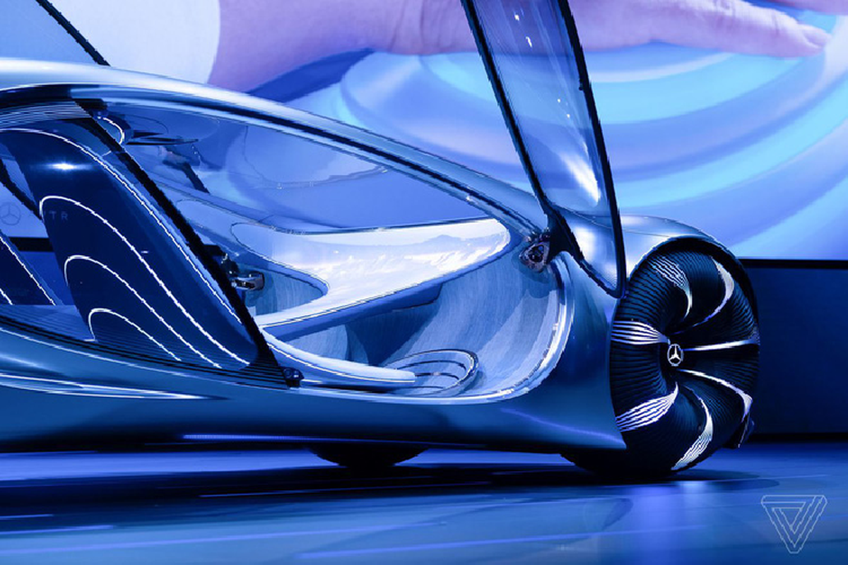 Mercedes-Benz Vision AVTR concept, xe tuong lai phong cach Avatar-Hinh-6