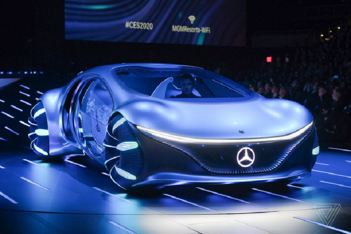 Mercedes-Benz Vision AVTR concept, xe tuong lai phong cach Avatar