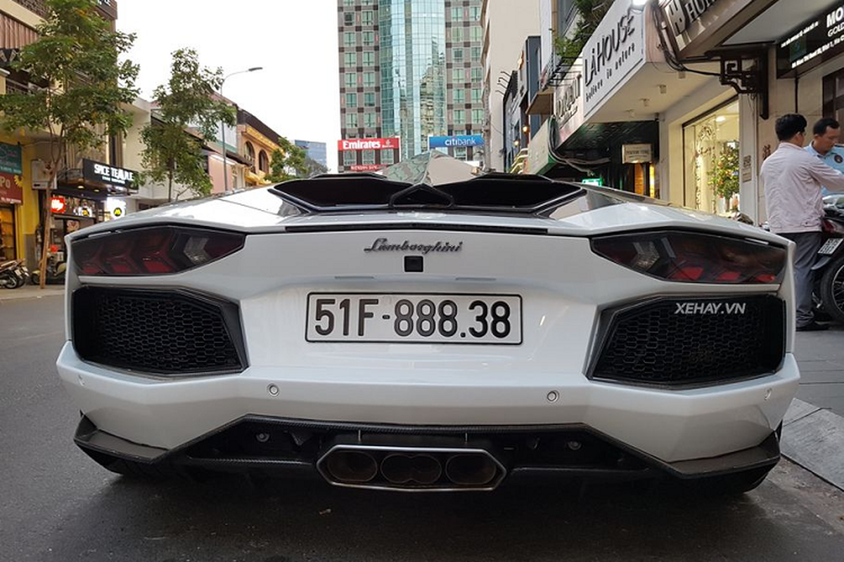 Sieu xe Lamborghini Aventador hon 20 ty chinh hang o Sai Gon-Hinh-7