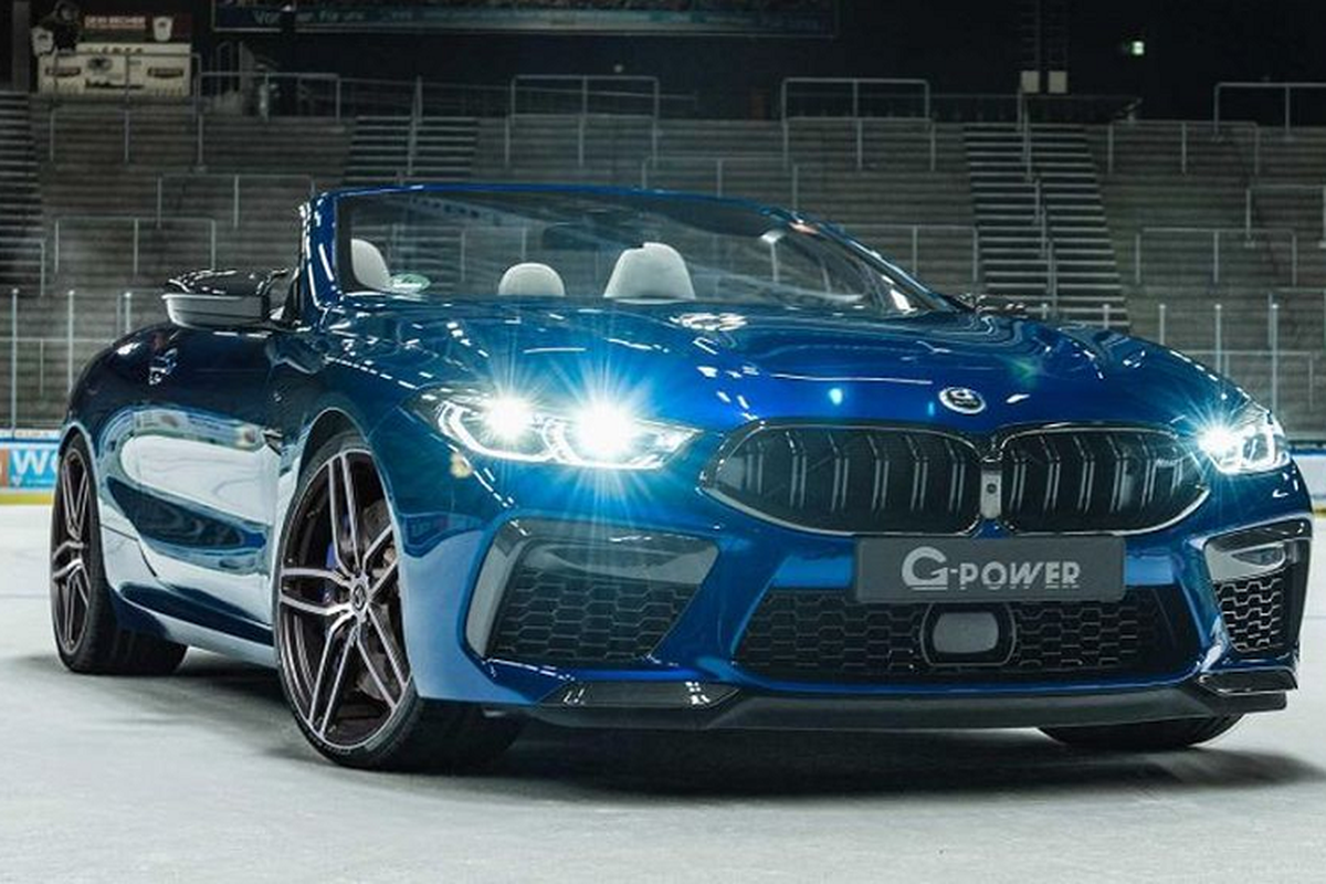 Can canh BMW M8 do G-Power cong suat 810 ma luc