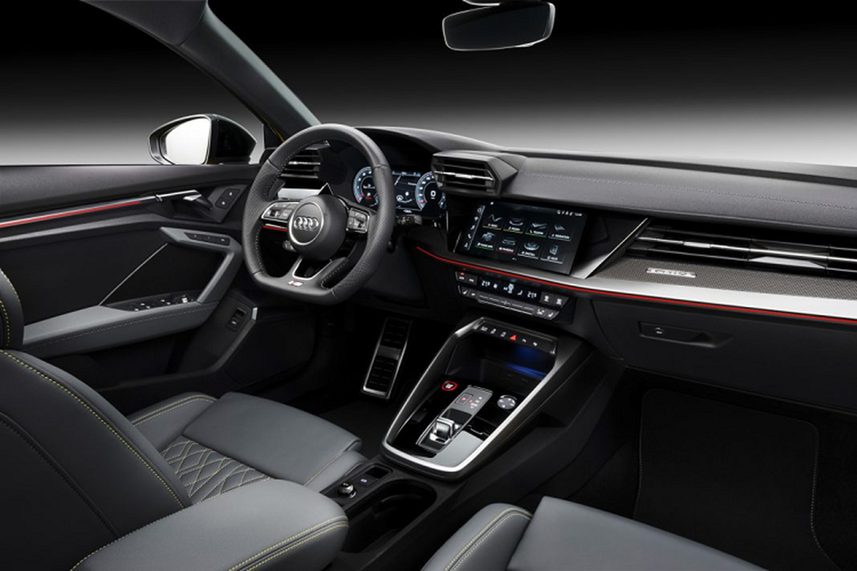 Audi ra mat bo doi S3 Sportback va S3 Sedan 2021 moi-Hinh-4
