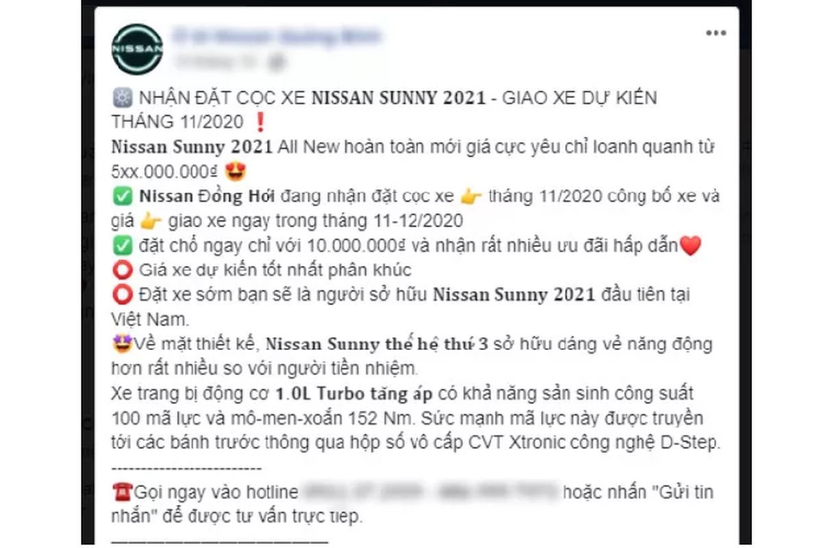 Nissan Sunny 2020 duoi 600 trieu tai Viet Nam ruc rich ra mat-Hinh-2