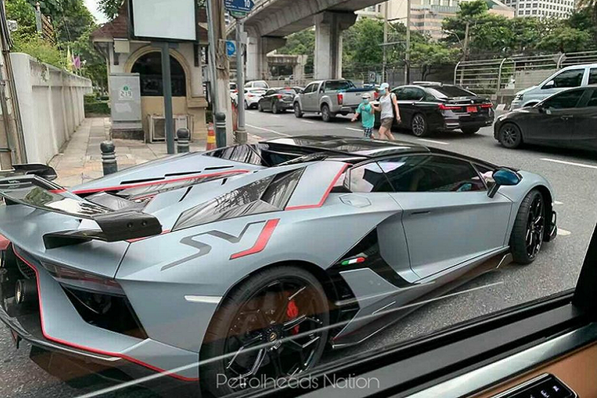 Dai gia Thai tau Lamborghini Aventador SVJ Roadster dac biet-Hinh-3