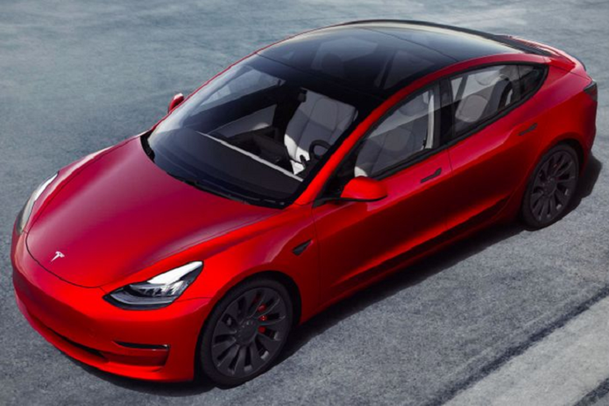 Tesla Model 3 2021, chay lien tuc 564 km voi chi 1 lan sac