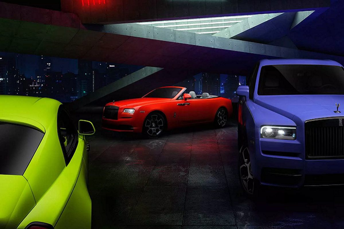 Rolls-Royce Neon Nights cuc hiem, chi 4 chiec tren toan the gioi