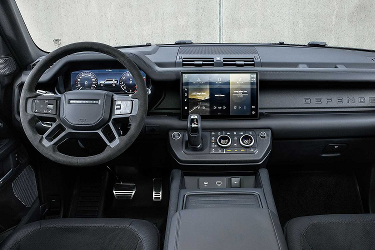 Land Rover Defender V8 2022 dong co sieu nap 5.0L tu 39.000 USD-Hinh-4