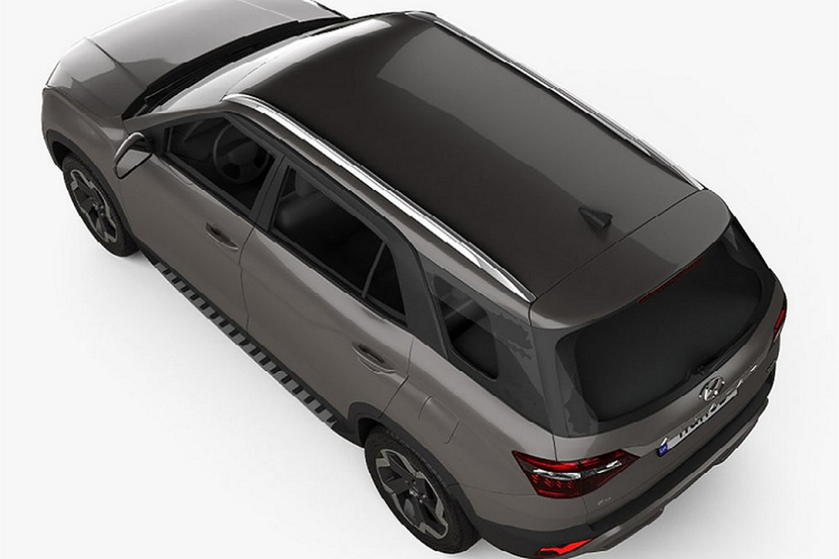 SUV 7 cho Hyundai Alcazar 2021 ro ri “anh nong” truoc ngay ra mat-Hinh-7