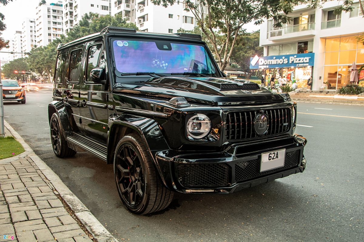 Can canh Mercedes-AMG G63 hon 10 ty do Brabus 800 tai TP.HCM