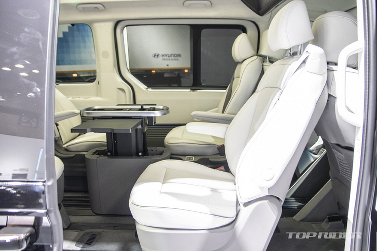 Hyundai Staria Lounge Limousine 2022 - MPV noi that day sang chanh-Hinh-8