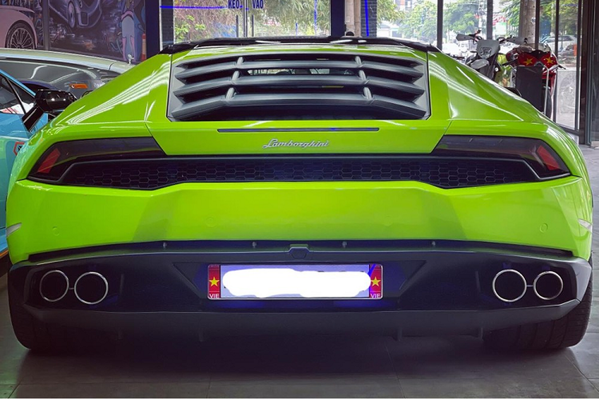 9X Krong Pak ban lai Lamborghini Huracan, che 