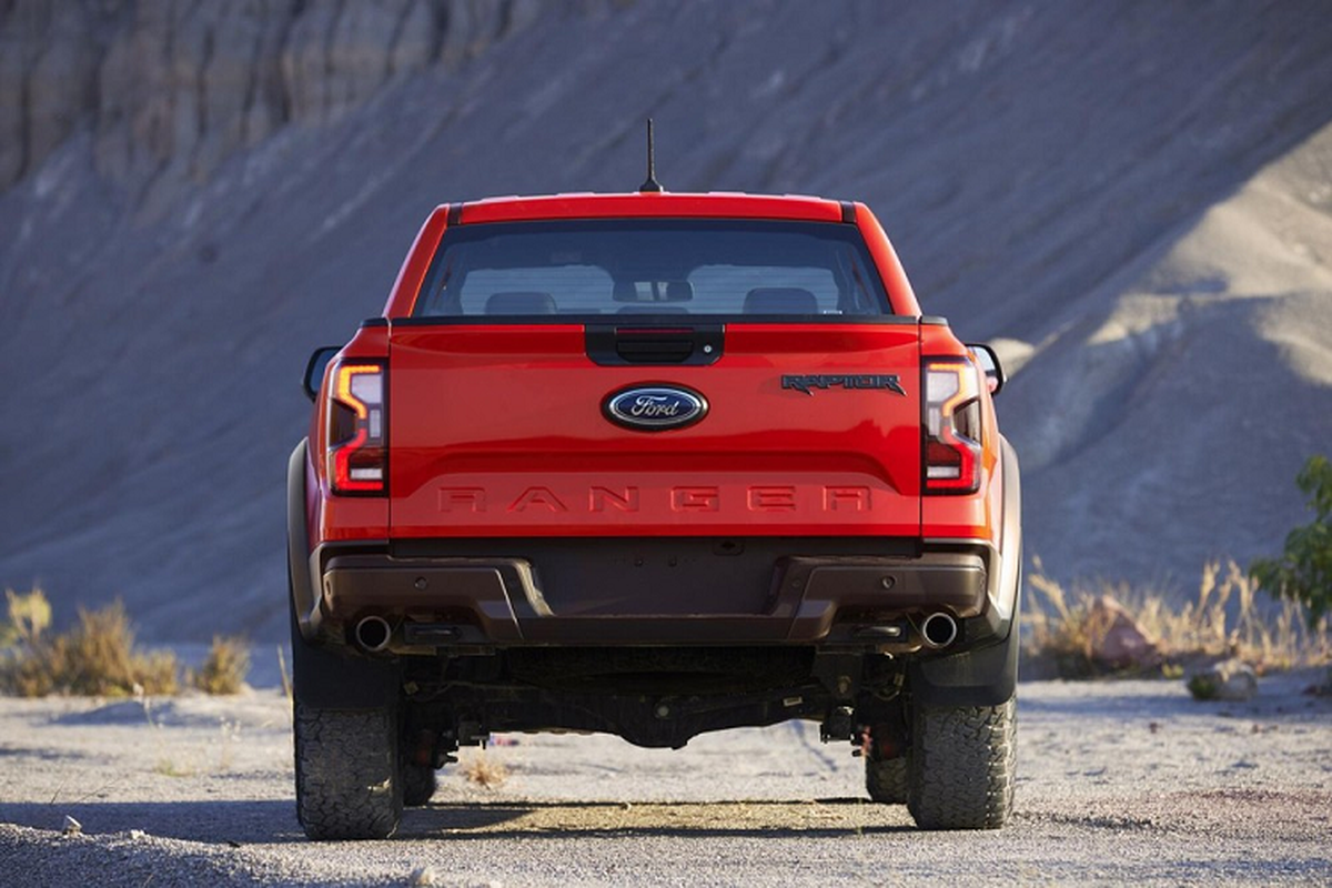 Ford Ranger Raptor 2022 is a virgin, plus a V6 3.0L-Hinh-4