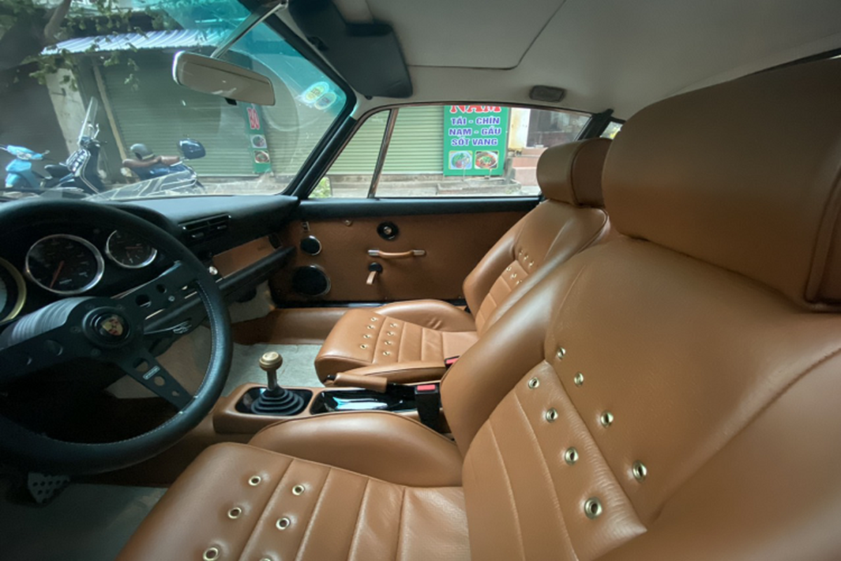 Porsche 911 964 has leather, only due to the owner's performance Viet-Hinh-8