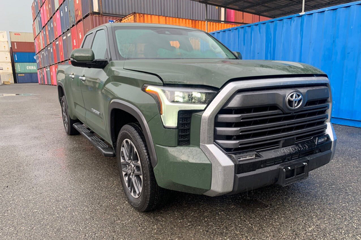 Can canh Toyota Tundra 2022 dau tien ve Viet Nam, hon 4,5 ty dong