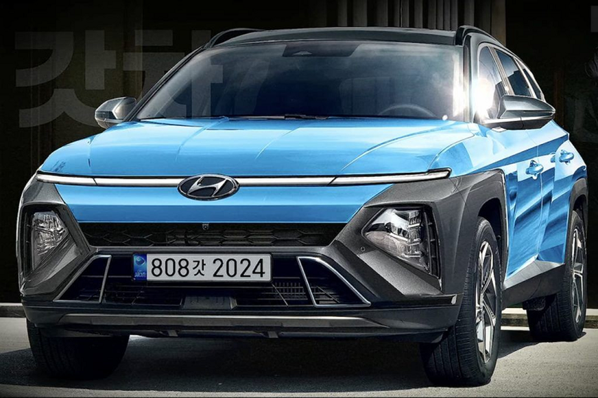 Hyundai Kona 2023 lo dien - Kich thuoc lon va the thao hon-Hinh-3