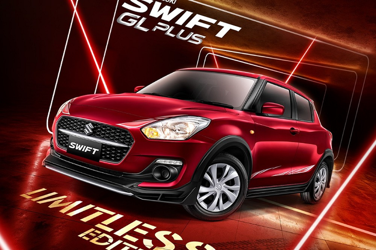 Suzuki Swift 2022 ban the thao, gia tu 375 trieu dong tai Thai Lan