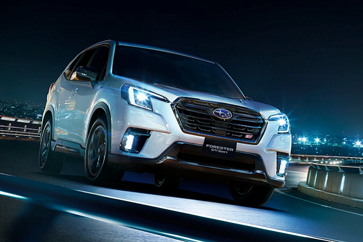 Subaru Forester STI Sport ra mắt, động cơ tăng áp 1.8L 175 HP - Hình 3 Subaru Forester STI Sport ra mat, dong co tang ap 1.8L 175 HP-Hinh-3