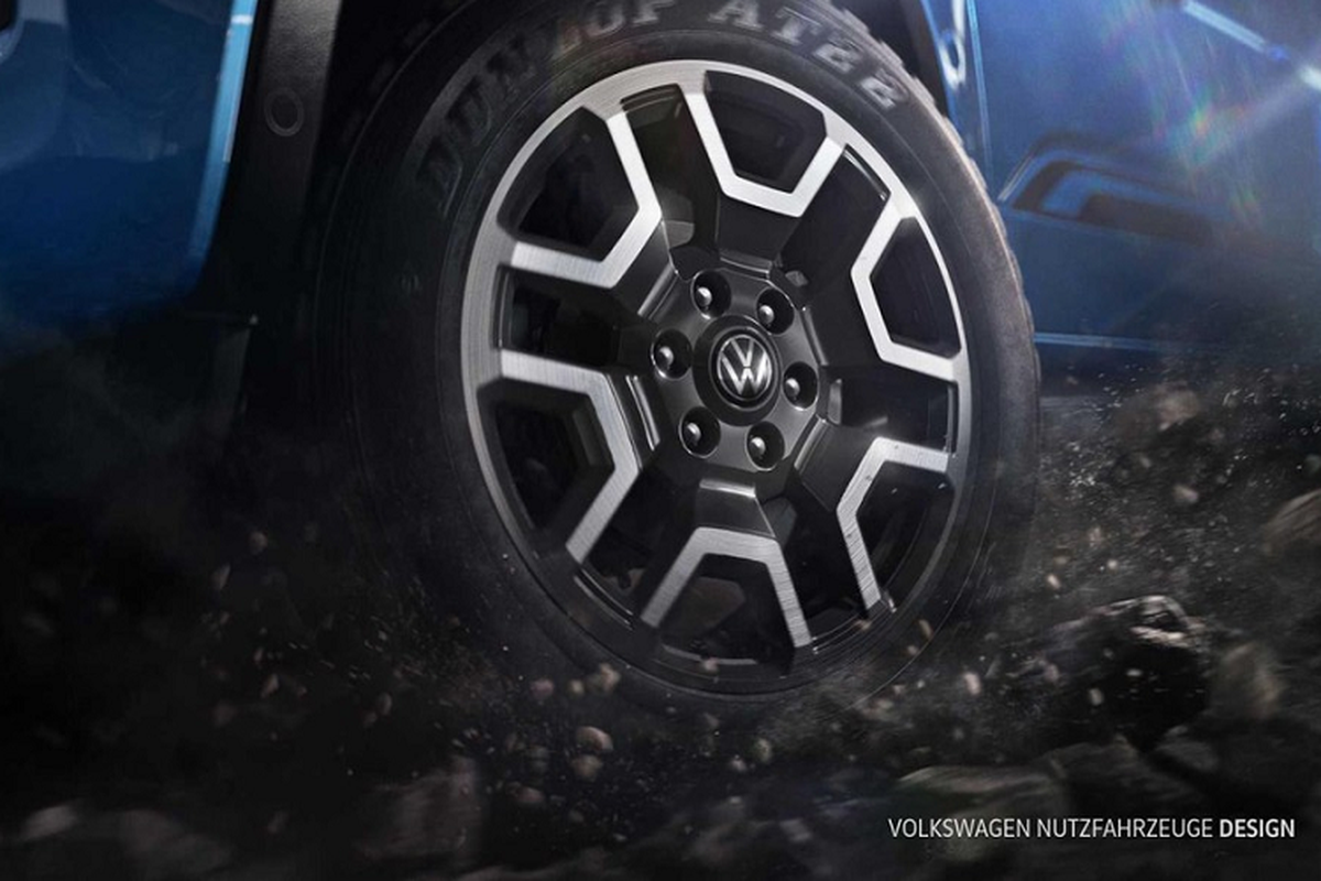 Volkswagen Amarok 2023 lo “anh nong”, thiet ke dam chat Ford Ranger-Hinh-5