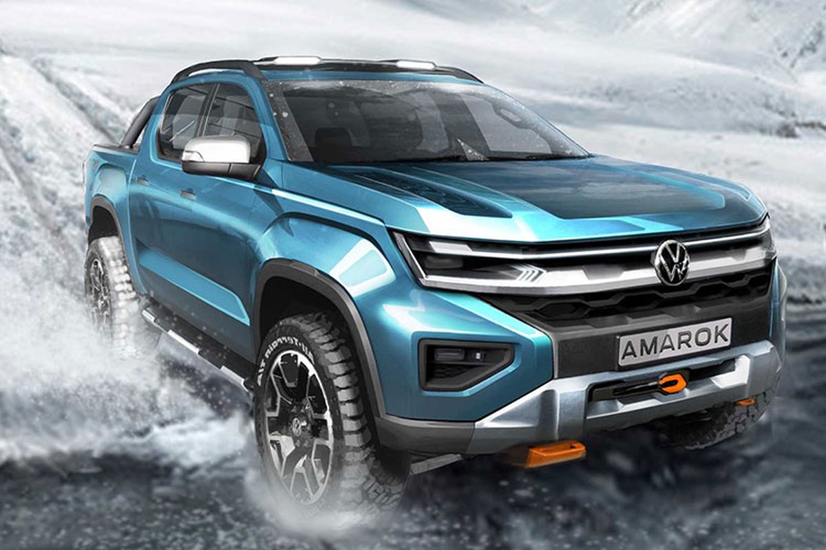 Volkswagen Amarok 2023 lo “anh nong”, thiet ke dam chat Ford Ranger-Hinh-8