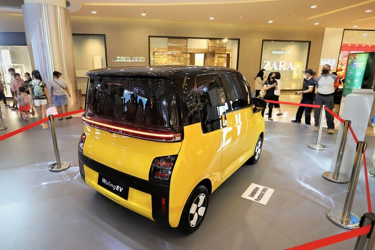 Wuling Air ev 2022 bán ra từ 387,5 triệu đồng tại Đông Nam Á - Hình 3 Wuling Air ev 2022 ban ra tu 387,5 trieu dong tai Dong Nam A-Hinh-3