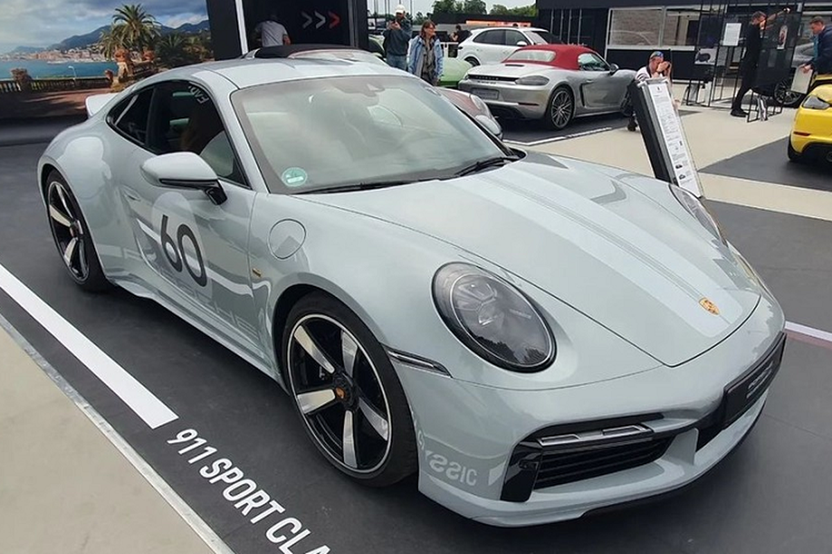 Porsche 911 Sport Classic gần 19 tỷ mà Cường Đô la "đặt gạch" có gì? Porsche 911 Sport Classic gan 19 ty ma Cuong Do la