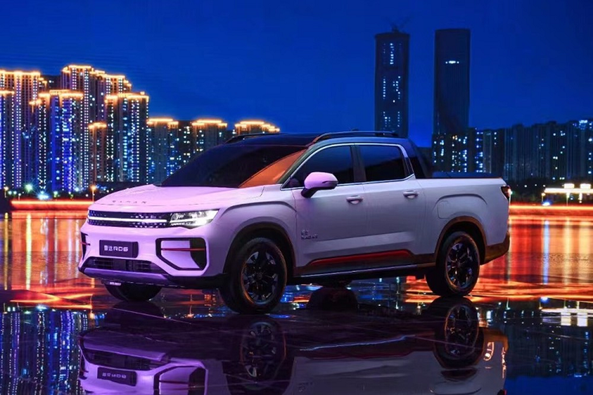 Radar RD6 - bán tải điện phong cách Ford Ranger, chạy 600 km/lần sạc - Hình 7 Radar RD6 - ban tai dien phong cach Ford Ranger, chay 600 km/lan sac-Hinh-7