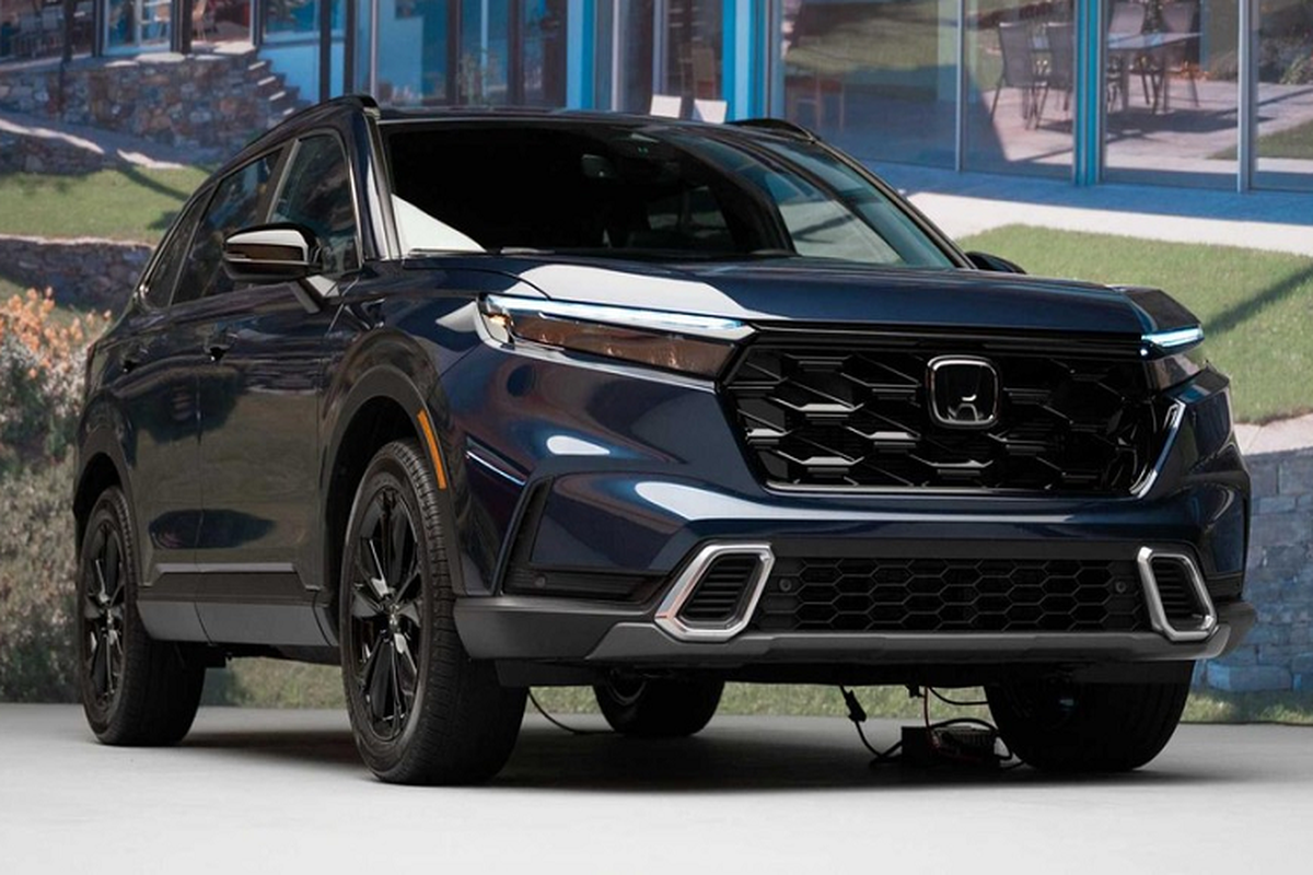 Cận cảnh Honda CR-V 2023 thế hệ mới, "đối thủ" Kia Sorento - Hình 12 Can canh Honda CR-V 2023 the he moi,