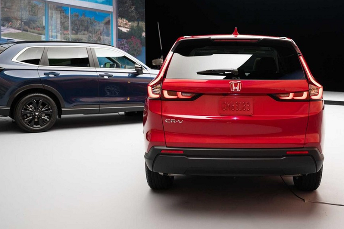 Cận cảnh Honda CR-V 2023 thế hệ mới, "đối thủ" Kia Sorento - Hình 13 Can canh Honda CR-V 2023 the he moi,