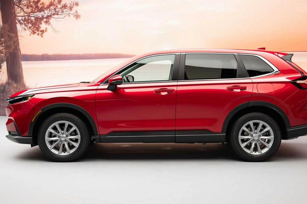 Cận cảnh Honda CR-V 2023 thế hệ mới, "đối thủ" Kia Sorento - Hình 2 Can canh Honda CR-V 2023 the he moi,