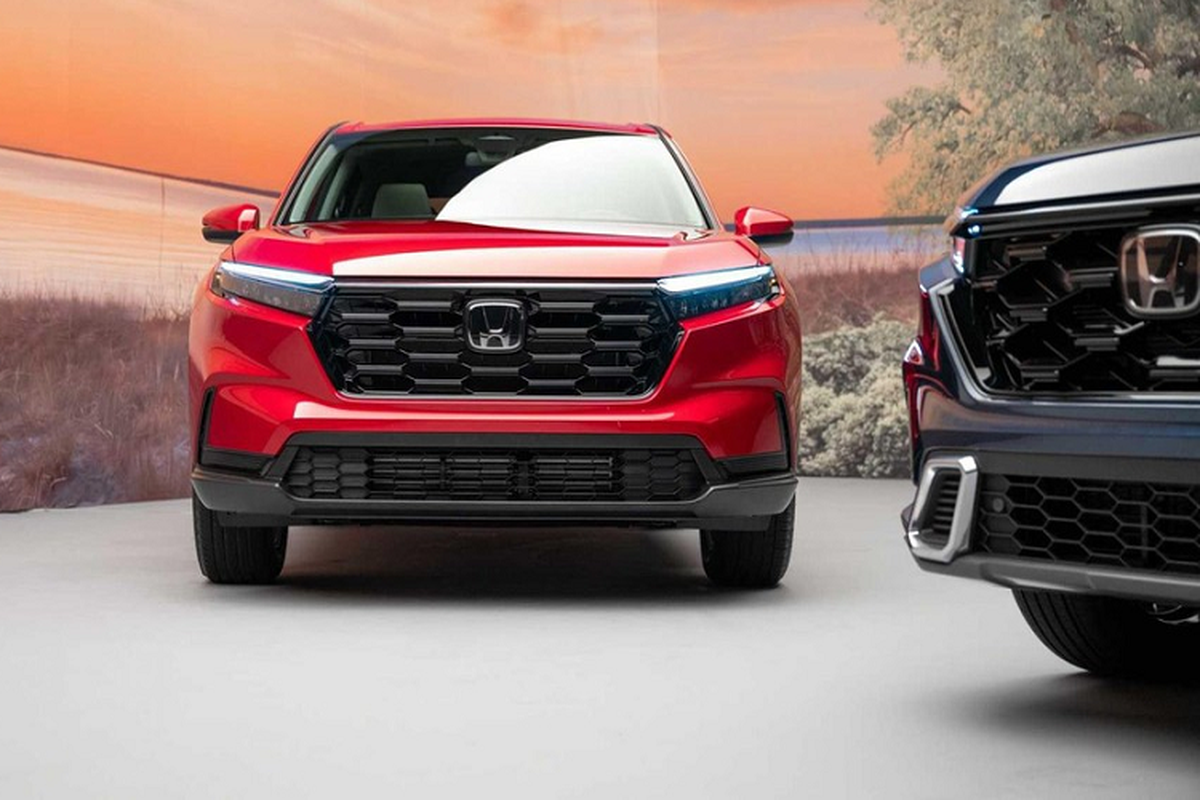 Cận cảnh Honda CR-V 2023 thế hệ mới, "đối thủ" Kia Sorento - Hình 3 Can canh Honda CR-V 2023 the he moi,