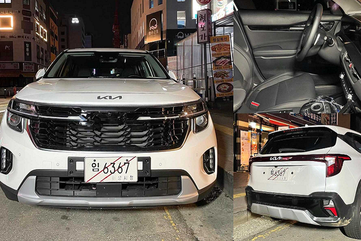Kia Seltos 2023 "bằng xương, bằng thịt" tại Hàn Quốc, chờ về Việt Nam Kia Seltos 2023