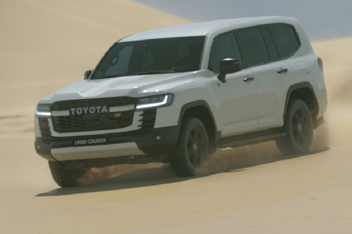 Toyota Land Cruiser 300 Series mui trần - chiếc xe off-road tuyệt vời - Hình 2 Toyota Land Cruiser 300 Series mui tran - chiec xe off-road tuyet voi-Hinh-2