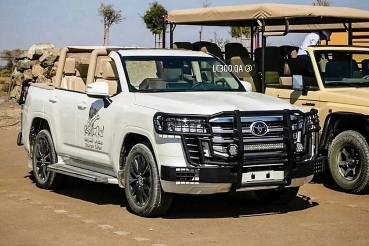 Toyota Land Cruiser 300 Series mui trần - chiếc xe off-road tuyệt vời Toyota Land Cruiser 300 Series mui tran - chiec xe off-road tuyet voi