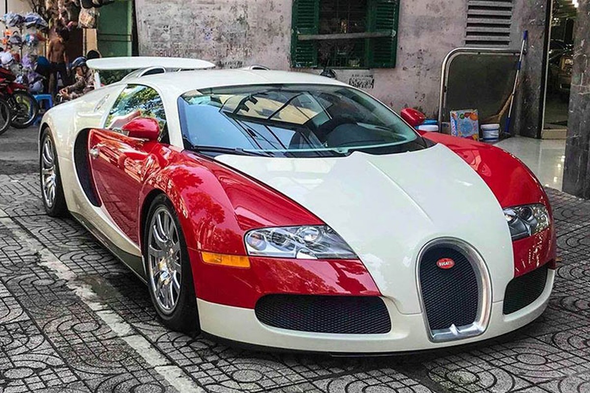 Bugatti Veyron gần 50 tỷ, “độc nhất Việt Nam” thay áo mới - Hình 2 Bugatti Veyron gan 50 ty, “doc nhat Viet Nam” thay ao moi-Hinh-2