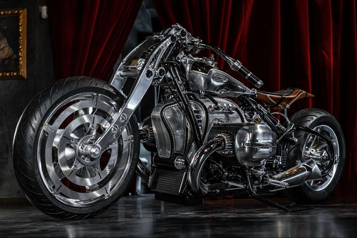 Ngắm "quái thú" BMW R18 độ Magnifica Chopper độc nhất vô nhị - Hình 2 Ngam