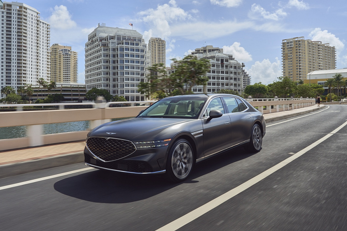 Genesis G90 2023 bán gần 90.000 USD, đắt hơn cả xe sang Đức? - Hình 2 Genesis G90 2023 ban gan 90.000 USD, dat hon ca xe sang Duc?-Hinh-2