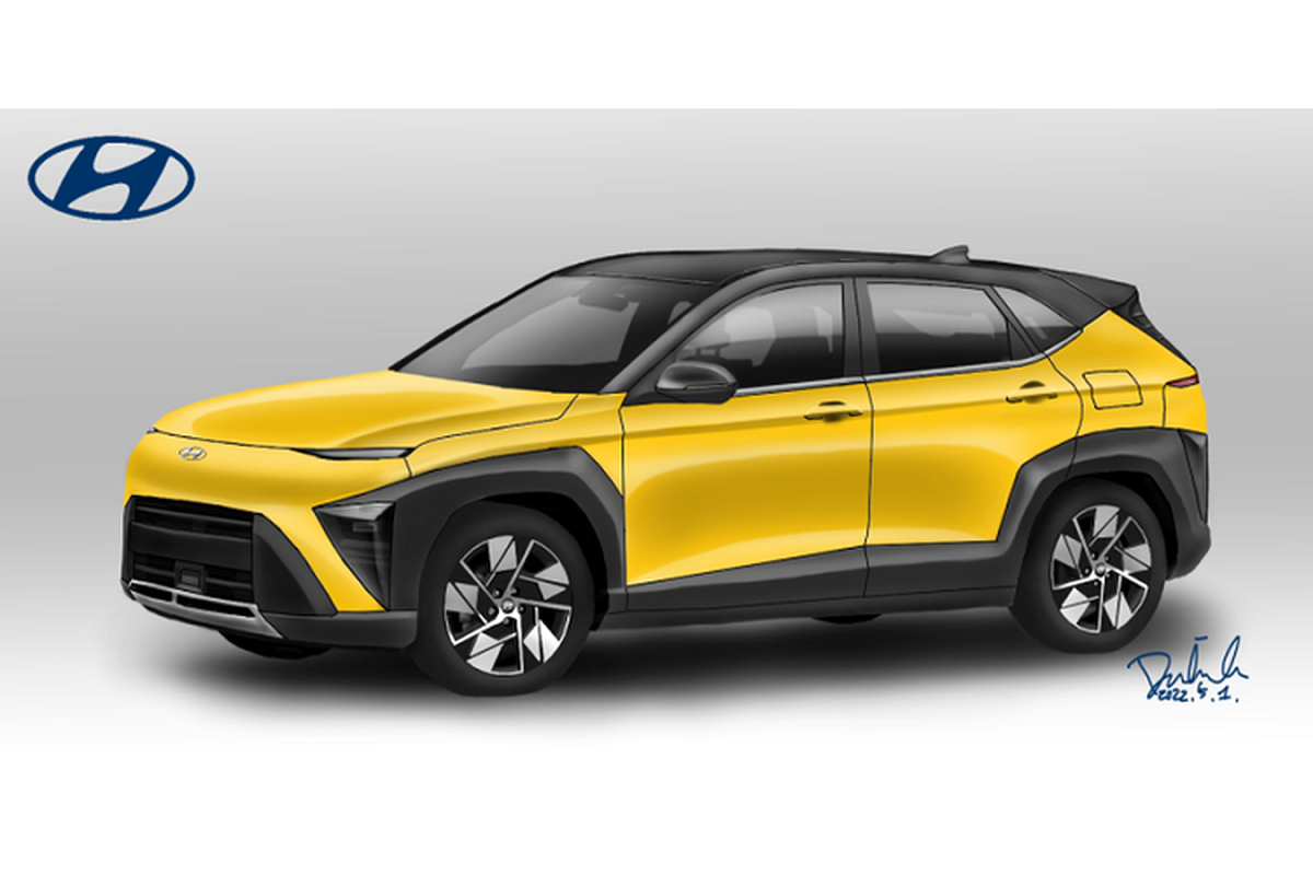 Hyundai Kona Electric 2024 lộ diện, chờ ngày ra mắt - Hình 2 Hyundai Kona Electric 2024 lo dien, cho ngay ra mat-Hinh-2