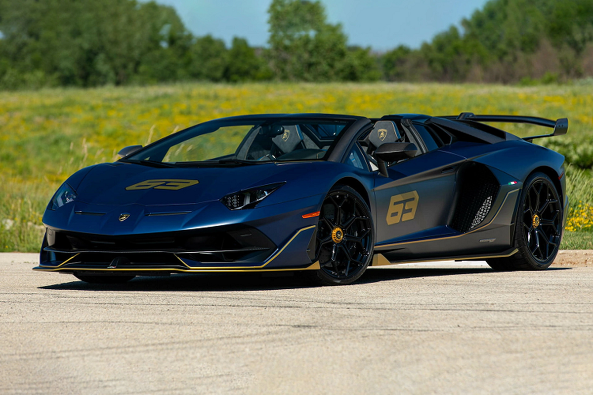 Lamborghini Aventador SVJ 63 Roadster "siêu hiếm" được bán đấu giá - Hình 2 Lamborghini Aventador SVJ 63 Roadster