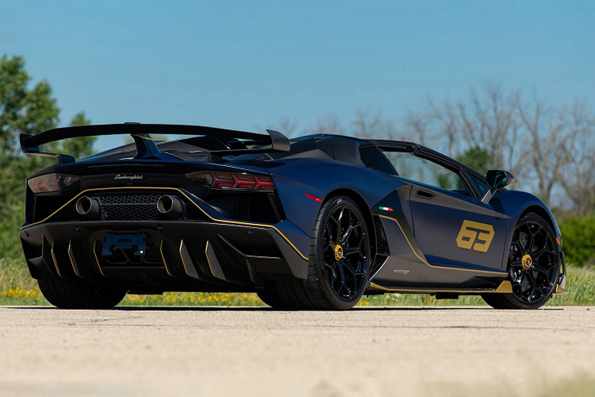Lamborghini Aventador SVJ 63 Roadster "siêu hiếm" được bán đấu giá - Hình 9 Lamborghini Aventador SVJ 63 Roadster