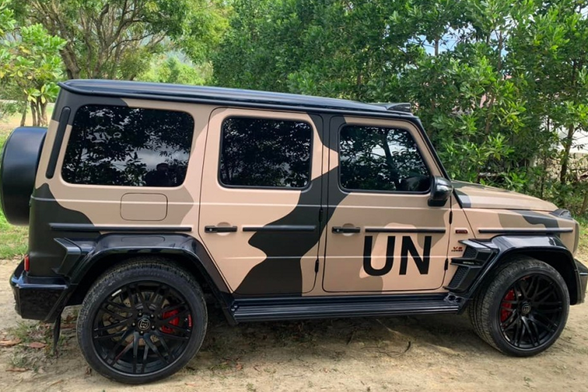 Mercedes-AMG G63 hơn 10 tỷ đồng "lột xác" đậm chất QUA Vũ - Hình 6 Mercedes-AMG G63 hon 10 ty dong
