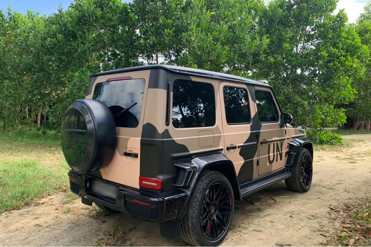Mercedes-AMG G63 hơn 10 tỷ đồng "lột xác" đậm chất QUA Vũ - Hình 7 Mercedes-AMG G63 hon 10 ty dong